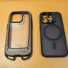 ROOT CO.（コヨーテ） 他　iPhone15Pro用ケース 2点セット