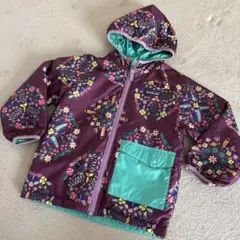 patagoniaパタゴニアパフボールリバーシブルジャケット花柄ジャケット4T