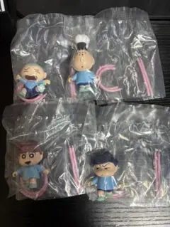 クレヨンしんちゃん しゅしゅぽぽごっこ 4個セット