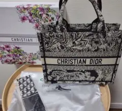 CHRISTIAN DIOR トートバッグ 動物柄