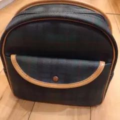 通園用リュック　　チェック柄