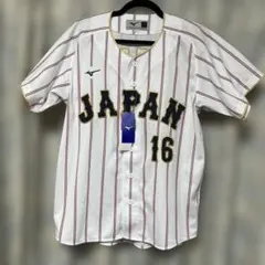 2026WBC Mizuno 大谷翔平 JAPAN ユニフォーム 16 Mサイズのサムネイル