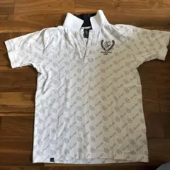 Karl Kaniホワイトポロシャツ ロゴ入り