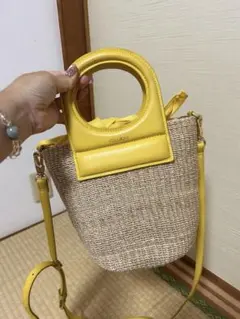VIOLAd'ORO タッセル付き かごバッグ 2WAY ショルダーバッグ - メルカリ