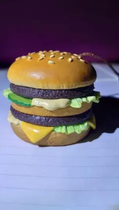 ハンバーガー型置物