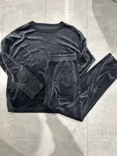 ベロア　ルームウェア　上下セット