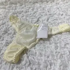 イエロー ストライプ Tバック Lサイズ