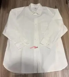 ユニクロ クリーニング保存⭐︎極美品⭐︎オックスフォードシャツ XXL 裄丈補正あり