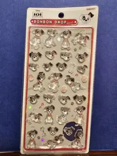 ボンボンドロップシール 101匹わんちゃ 通常サイズ ディズニー サンスター文具