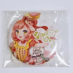 プリティーオールフレンズ　カフェ　缶バッジ　サイン