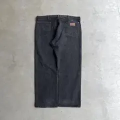 90s Wrangler USA製 ブラックワイドストレートデニム13MWZWK