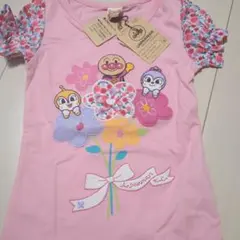 アンパンマン Tシャツ 100cm ピンク