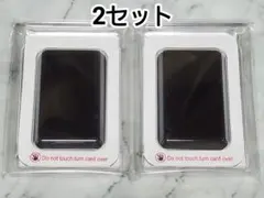 汚れない　手形足型　スタンプパッド　黒2セット　赤ちゃん　ベビー　ペット　犬　猫のサムネイル