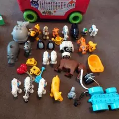 ブロックラボ　レゴデュプロ　動物フィギュアセット　LEGO duplo