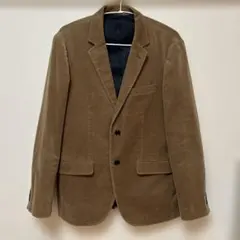 THE SHOP TK　テーラードジャケット　コーデュロイ　ブラウン