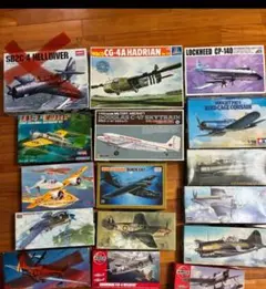 作りかけ戦闘機セット