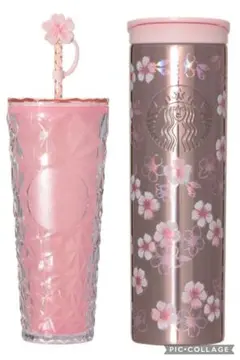 スターバックス2026 タンブラー2点セットStarbucksスタバ 桜 さくら