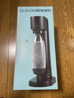 新品•未開封】SodaStream GAIA 炭酸水メーカー 本体 ブラック - メルカリ