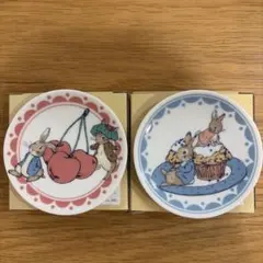 【新品】Peter Rabbit ピーターラビット　軽井沢限定　豆皿 2枚セットのサムネイル