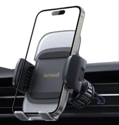 【新品】車載スマホホルダー（金属製フック・ワンタッチ）