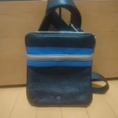 AIGNER レザー ストライプ ショルダーバッグのサムネイル
