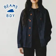 ビームスボーイ Beamsboy カジュアルジャケット コットン リネン混合 春のサムネイル