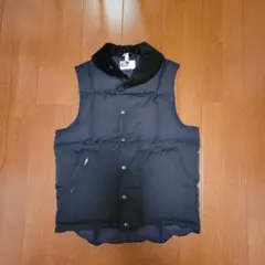 ENGINEERED GARMENTS　ショールカラー　ダウンベスト　ブラック