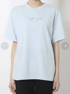 NERGY 半袖 Tシャツ ライトブルー ロゴプリントのサムネイル