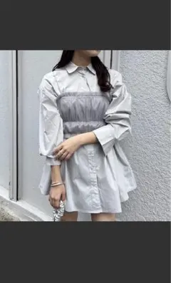 シャツビスチェセット  oneafteranother NICE CLAUP