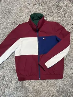 【美品】レディースTOMMY HILFIGER リバーシブルナイロンジャケット