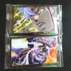 ジョジョの奇妙な冒険 ウエハース カード エシディシ ツェペリ 2枚セット