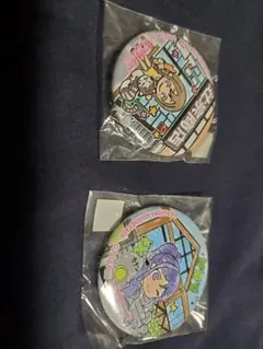 アニメキャラクター缶バッジ2個セット