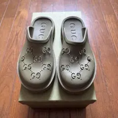 GUCCI GGラバー スリッポン 655517 サンダル - メルカリ
