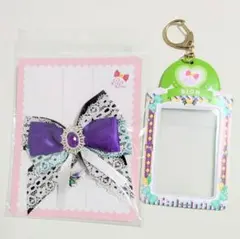 プリパラ 東堂シオン 大プリパラ展 ペンライトリボン プリパシャホルダー