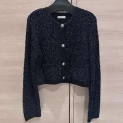 ツイード ニット