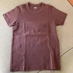UNIQLO ブラウン 半袖Tシャツ Mサイズ
