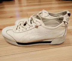 オニツカタイガー　 レザー　ホワイト スニーカー