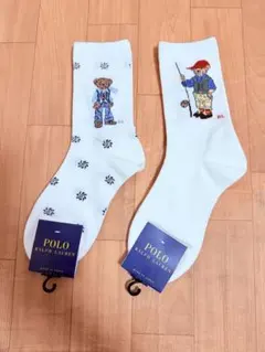 セット　ソックス　Poloポロラルフローレン