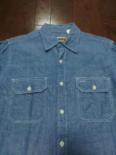 CAMCO シャンブレーシャツ　S　美品のサムネイル