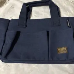 CoCo壱番屋 トートバッグ ランチバッグ　ネイビー
