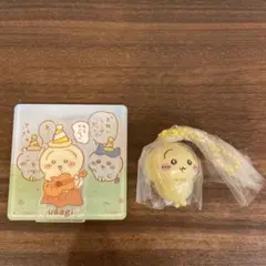 ちいかわビスケット　アクリルシーンクリップ　マスコット　うさぎ