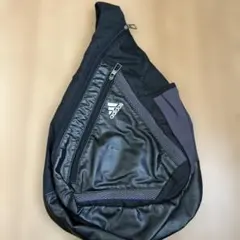 adidas ショルダーバッグ 黒/グレー