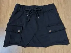 韓国 shein スウェット ダメージ ミニスカート