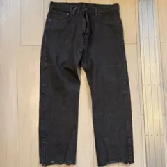 【極上フェード】Levi's 551 ブラックデニム W36 L28相当 墨黒