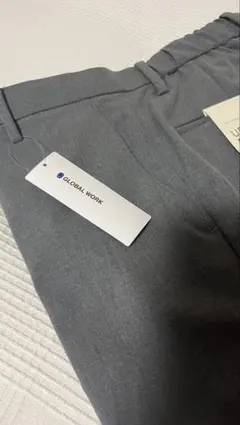 GLOBAL WORK URBAN SLACKS M グレー