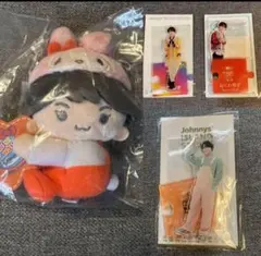 なにわ男子 サンリオ ぬいぐるみ アクスタ 3点大西流星