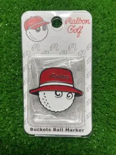 新品マルボンゴルフ malbon golf クリップマーカー マグネット