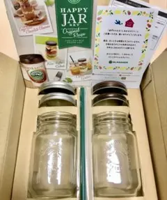 【新品未使用Mt.RAINIER】Happyメイソンジャー　2個セットのサムネイル