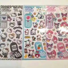 平成はっぴーフォン　ハローキティ・ポチャッコ・マイメロクロミ セット