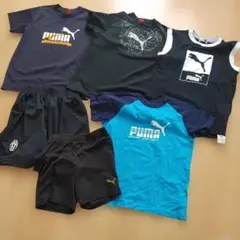 PUMA Tシャツとショートパンツ 6点セット